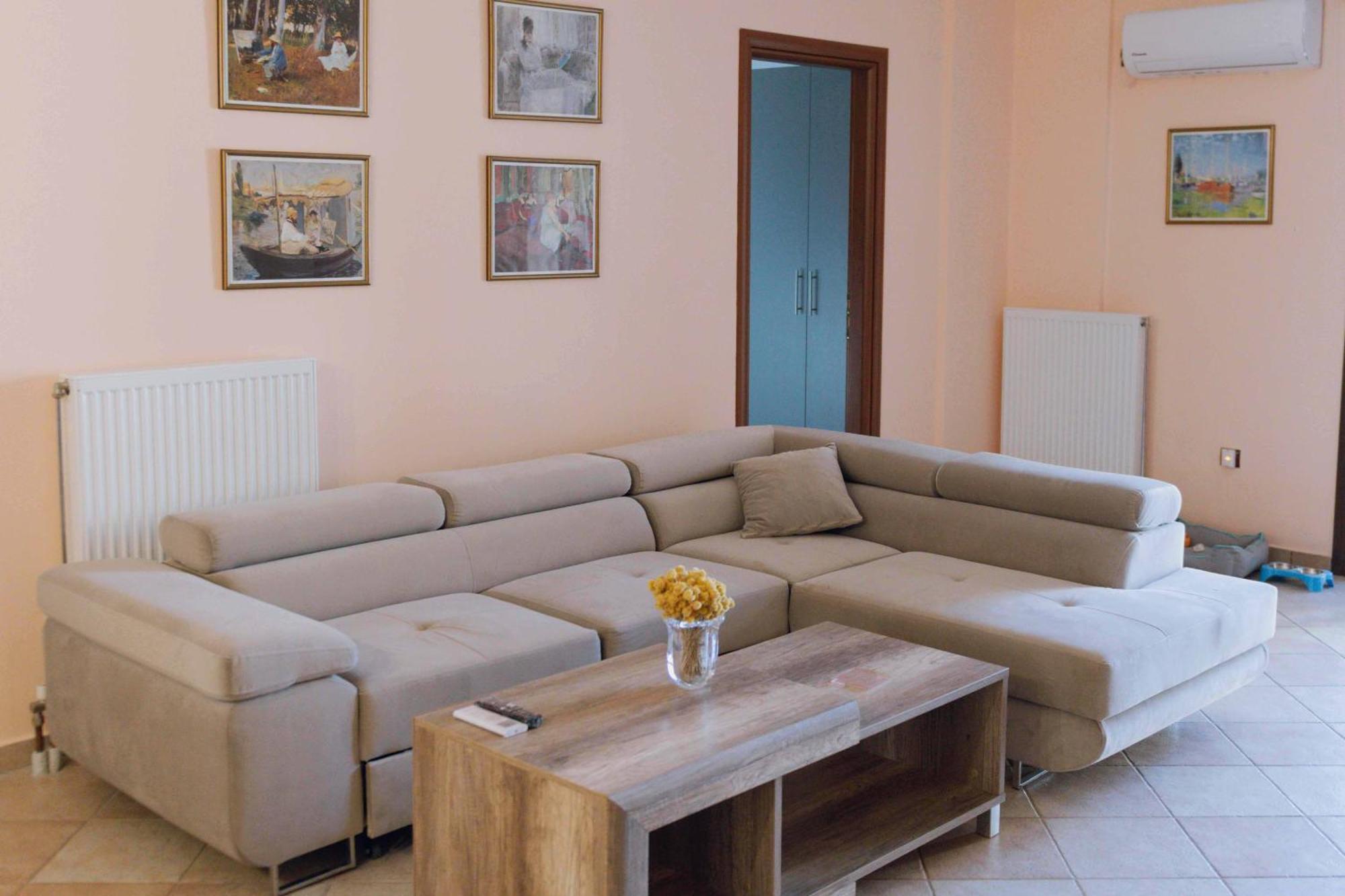 Seaside "Stone & Light Villa Ii" Close To Aegina City Khloi Exterior foto